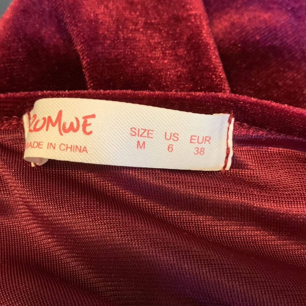 Velvet a-line dress - Picture 4 of 9